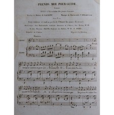 DELAFOSSE V. Prends moi pour guide Chant Piano ca1830