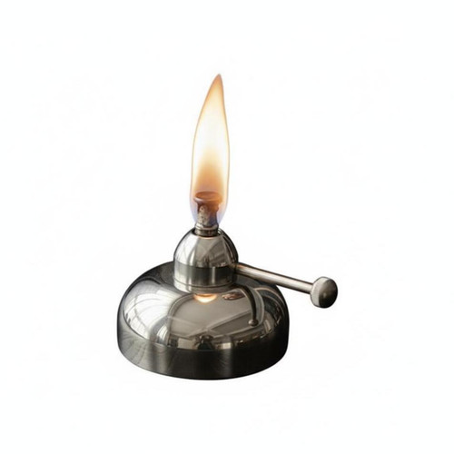 Lampe inox artisanale