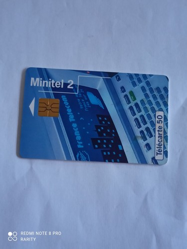 Carte téléphonique minitel - carte,
