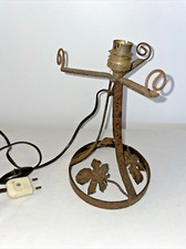 Ancien Pied de lampe en fer