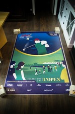 GOLF ⛳ OPEN DE FRANCE ROLEX 2018 French Bus Shelter Art Vintage Original Poster