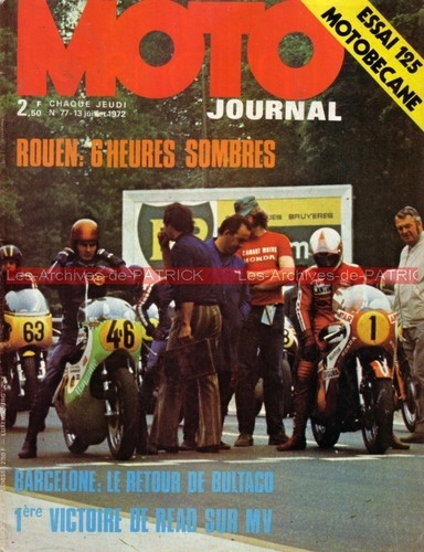 Moto journal 77 motobecane - moto,