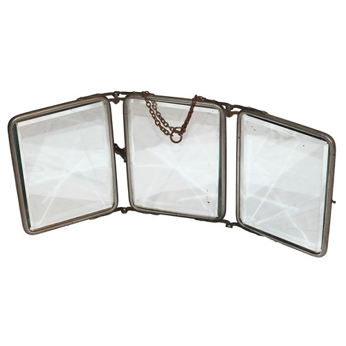 Ancien miroir triptyque - , de