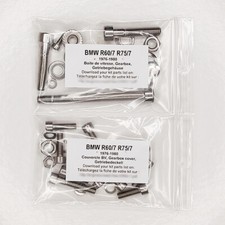 BMW R60 R75 /7 1976-1980 Kit vis BTR inox n°2 boite de vitesse R60/7 R75/7