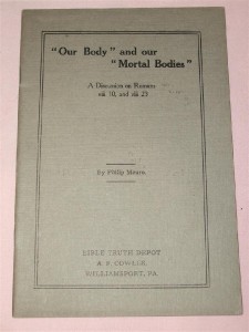 Philip mauro our - philip, body