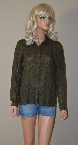 Chemise chemisier noir - à, pois