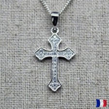 Pendentif croix argent 925