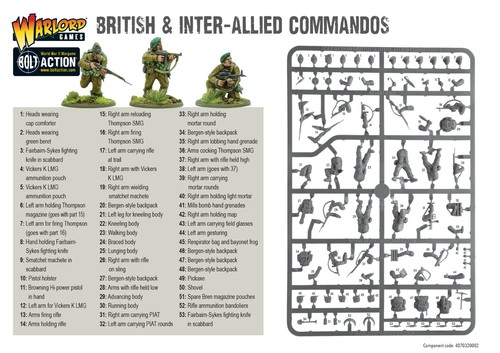 Bolt action grappe commandos - bolt,