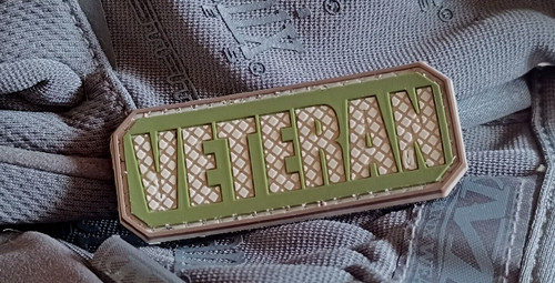 Veteran patch militaire - militaire, "3d"