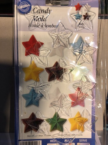 Wilton candy mold stars - wilton,