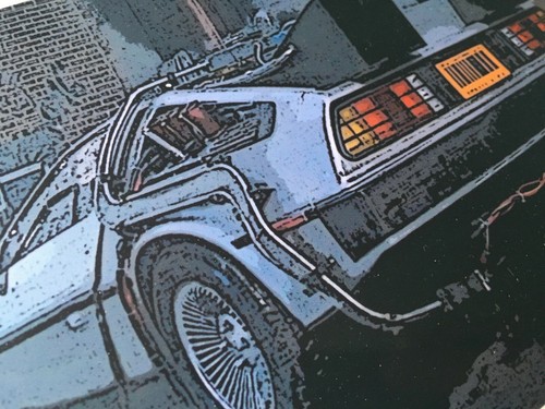 Bttf photo delorean back - delorean, to