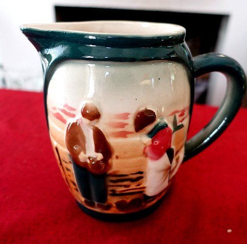 Pot eau broc faience - faience, jb