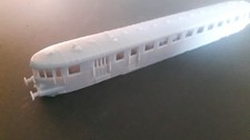 Autorail X3700 - caisse en resine à motoriser et à peindre - echelle N