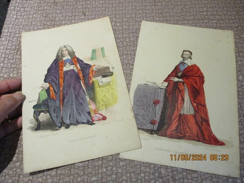 Ancienne gravure cardinal - ancienne,