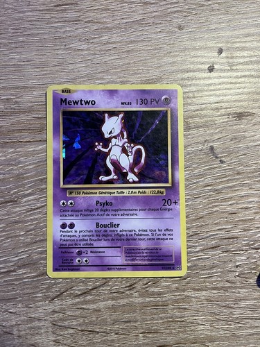 Carte pokémon mewto 130hp - mewto,