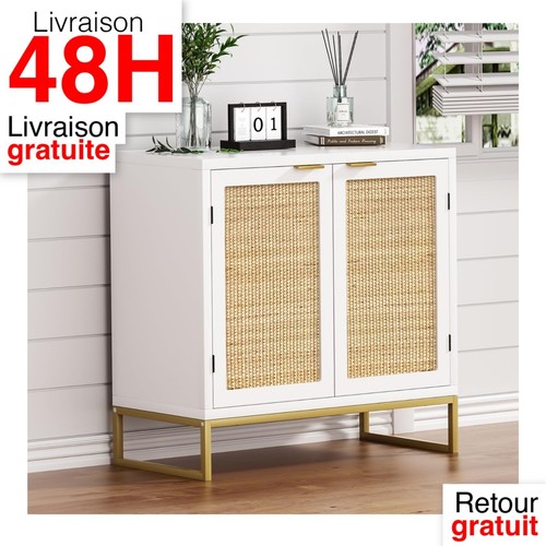 Buffet cuisine blanc avec 2 - de,