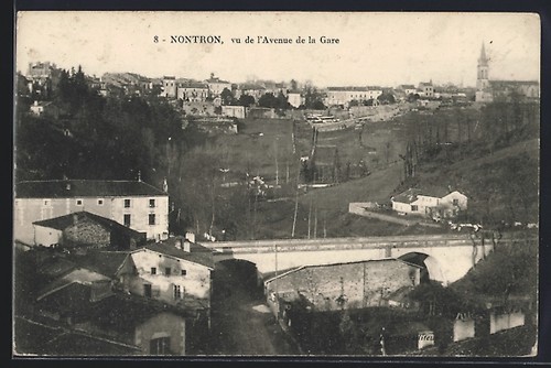 Cpa nontron vue l - vue, de