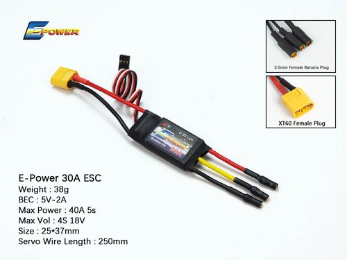 Controleur brushless esc 30a - brushless,