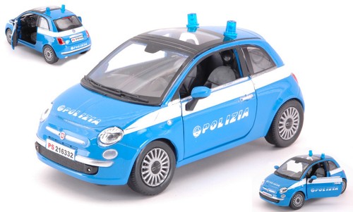 New ray fiat - 500, polizia