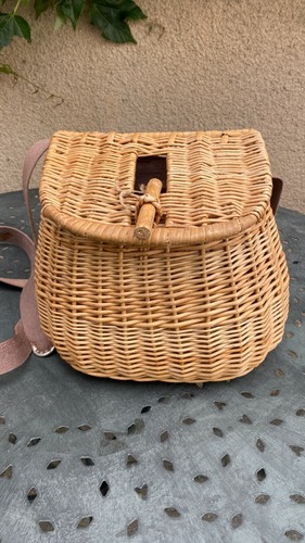 Ancien panier osier - a,