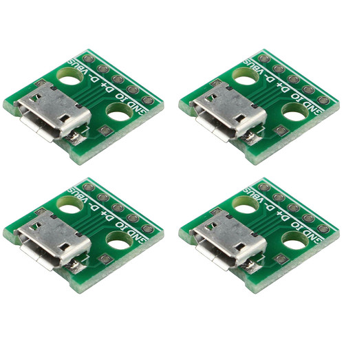 Connecteur micro usb - 4x,