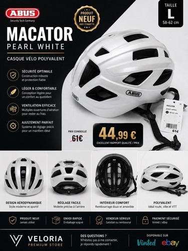 Casque vélo abus macator - abus,