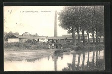 CPA La Guerche, La Distillerie 