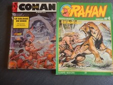 SUPER CONAN ,  Album N° 9 - 1988 et RAHAN N° 4, 31