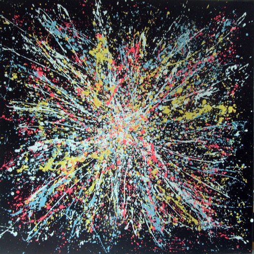 Hayvon signed ebulition colors - hayvon,