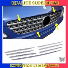 Calandre Chromé Grille 7 pcs INOXY pour MERCEDES VITO W639 2003 à 2009