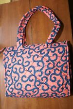 Sac Caba Fourre-tout Tissu Wax Ethnique l 35 cm h 30 cm rose