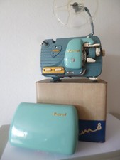 vintage Projecteur MEOPTA AM8 années 60 bleu sympa  dans sa boite