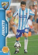 189 JUANITO # MALAGA.CF CARD PANINI MEGA CRACKS LIGA 2011