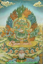 36" Tibet Silk  Mahakala