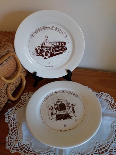 Assiettes plates gien - assiettes,