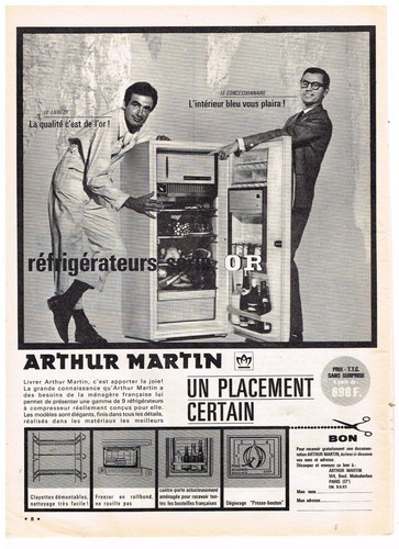 Publicite advertising 1963 - advertising,