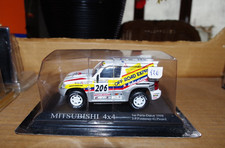 MITSUBISHI 4X4 PAJERO DAKAR 1998 #206 FONTENAY - PICARD IXO neuf en boite  1/43