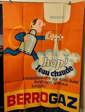 Affiche originale - BERROGAZ - 1972 - Style Savignac