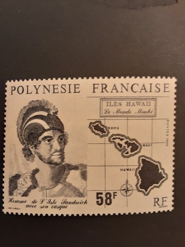 Timbre polynésie française - timbre,