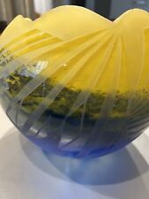 MAGNIFIQUE Vase en verre soufflé Patrick LEPAGE