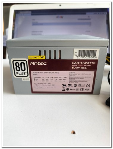 Alimentation antec 500 - alimentation, pc