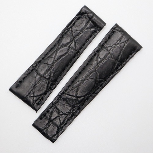 Bracelet cuir crocodile - de,