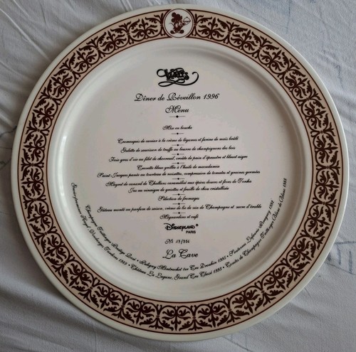 Rare assiette disney