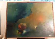 Rare Peinture Tableau Ibara