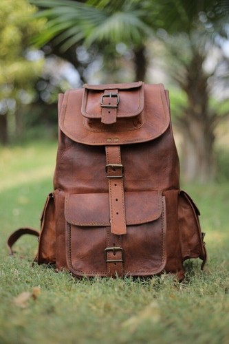 Sac dos cuir - dos, en