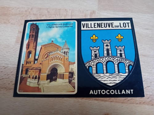 Carte postale blasons - carte, postale,