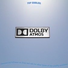 Dolby atmos emblème badge - atmos,