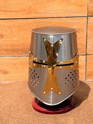 Casque médiéval templier - casque,