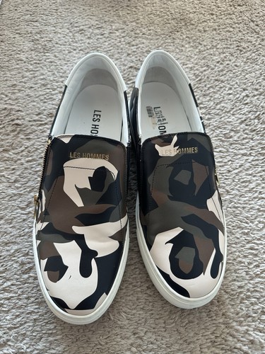 Les hommes slip leather - slip-on,