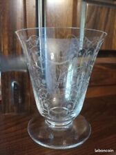 SUPERBE VASE EN BACCARAT. SÉRIE MICHELANGELO. PARFAIT ÉTAT. 18 CM. VASE SIGNÉ.